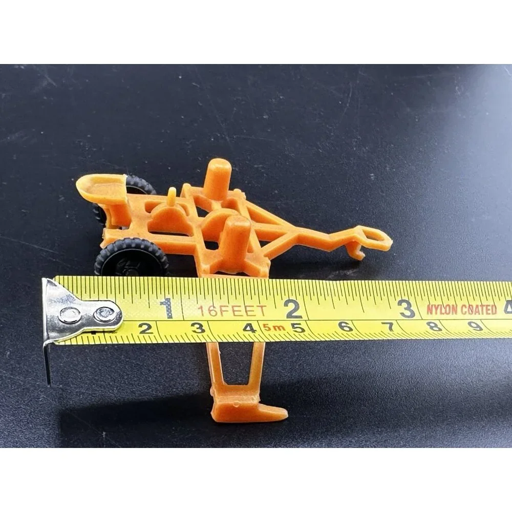 1959 Allstate Marx Happi Time Farm Corn Planter‎ Orange Plastic Vintage Sears